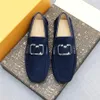 Heren 12Model Designer Echte lederen jongens Tieners Luxuremerk 38-46 Casual schoenen voor mannen Women Rijden mannelijke mocassin flats loafers