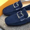 Heren 12Model Designer Echte lederen jongens Tieners Luxuremerk 38-46 Casual schoenen voor mannen Women Rijden mannelijke mocassin flats loafers