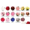 Dekorative Blumen Kränze Künstliche Rose Seide Real Touch Gefälschte Elegante Blumensträuße Für Brautstrauß Dekoration Drop Lieferung Home Gard Dhd4Z