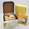 Scatole originali da uomo Orologi da donna Scatole da polso da uomo con certificati Scatola in legno per orologi Breitling240F