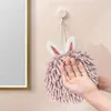 Handdoek Eenvoudig Schattige Zachte Hand Heren Draagbare Rag Chenille Handbal Hangend Toilet Huishoudelijk Absorberend