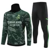 2023 2024 Real Madrids Tracksuit Training Suit Vini Jr Bellingham 23/24 Män och barn Fotboll Camavava Sportwear Chandal Futbol Survetement