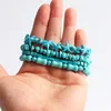 Turkoois kralen armbanden voor vrouwen Reiki natuursteen kubus cilinder onregelmatige armbanden genezing gezondheidszorg sieraden