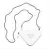 Fashion Designer Triangle Cross Body Bags Handbags Clutch Lady Coin Purse Shoulder Headphone Bag For Women Luxury Chains Purse Let3116