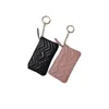 Designer Coin Purses Keys Pouch Mini Wallet Lipstick Bag With Key Circle DrawString Real Leather Designer Plånböcker Korthållare Lambskin med Box Dustbag 12cm