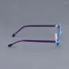 Sunglasses Frames 76851 Polygon Acetate Bilayer Women's Glasses Fancy Party Eyewear Props Of Movie Optical Reading For Men