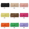 Fashion Knitted Cross Wide Headband Hairband Winter Stretch Woolen Elastic Head Wrap Solid Color Turban Women Hair Accessories