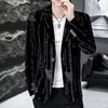 Abiti da uomo Designer Brand Moda casual Giacca coreana Vestibilità regolare Blazer per uomo Elegante cappotto da sposa