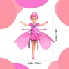 Inteligence Toys Magic Flying Fairy Princess Doll Sky Tancerze Infrared Control Control Toys for Girls 230911