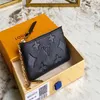 Kluczowa torebka M62650 M80879 Pochette Portfel CLES Designer Torby Empreinte Kobiety Kobiety Pierścień Karta Kredytowa Poręczka moneta Mini Bag214a