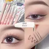 Ögon Shadowliner Brown Lying Silkworm Eyeliner Pen Waterproof Big Eyes Makeup Liquid Delineador de Ojo Smooth QuickDrying Cosmetics Beauty Tools 230911