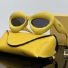 LOE New 22FWrunway Designer Sunglasses 3D Inflatable Premium Sunglasses European and American Thick Frame Bread Inflatable Lip Sunglasses Popular Sunglasses