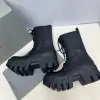 Balencig Chelsea Balencaiiga Balenicass Boots 2023 Men Luxury Diruine Leather Design Толстая подошва, усиленные мотоциклетные ботинки, женские рыцарские сапоги Botines Zapatos