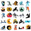 50 stks extreme sporten creatieve graffiti cartoon stickers PVC mode skateboard waterdichte diy auto decoratie