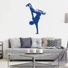 Wall Stickers BreakDance Street Dancing Sticker Fashion Cool For Boys Bedroom Studio Decals Home Interior Decor DIY Mural DW8571