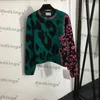 Classic Leopard Sweaters Womens Pullover Sweater Christmas Personality Knit Tops Girls Lovely Charm Sweater Coat