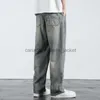 Men's Jeans Mens Jeans Spring And Autumn Vintage American Straight Loose High Street Brand Fashion Overall Casual Pants 230809L230911