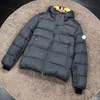 Designer Mens Down Jacket Embroidered Badge Womens Winter Jacket Warm Jacks Storlek 1/2/3/4/5/6