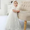 Baby Girls Dress New Elegant Princess Dress Infant Baptism Costume Baby Birthday Wedding Party Prom Evening