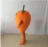 2024 novo Halloween Laranja Mascote Traje Dos Desenhos Animados Frutas Anime Tema Caráter Natal Carnaval Festa Fantasia Trajes Adultos Tamanho Outdoor Outfit