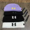 Bonnet / Skull Caps Chapeau tricoté Designer Beanie Cap Hommes Automne Hiver Caps Luxe Skull Caps Casual Ajusté 15 couleurs J0909