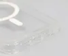 Caja clara transparente del teléfono de Magsafe de la simetría para Iphone 15 14 13 12 11
