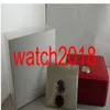 Whole Luxury WATCH Boxes New Square Red box For Watches Booklet Card Tags And Papers In English271a