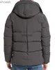 Parkas pour hommes 23SS doudounes blanc canard coupe-vent hommes parkas veste col hiver bouffant réel manteau de fourrure de loup capuche arctique garniture doudoune manteau homme HKD230911