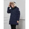 Canadian Designer Goose Mittellange Version Puffer Down Damenjacke Daunenparkas Winter Dicke warme Mäntel Damen Winddichte Streetwear476