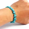 Turkoois kralen armbanden voor vrouwen Reiki natuursteen kubus cilinder onregelmatige armbanden genezing gezondheidszorg sieraden