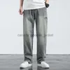 Men's Jeans Mens Jeans Spring And Autumn Vintage American Straight Loose High Street Brand Fashion Overall Casual Pants 230809L230911