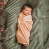 Cobertores Swaddling Algodão Waffle Bebê Receber Cobertor para Nascido Swaddling Cobertores Bebê Coisas Cama Nascido Nascimento Xadrez Lange Mãe Crianças 230911