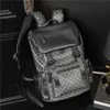 Backpack Backpack Bag Fashion Casual Leather Backpack Luxury Designer Men Large Travel Work Daily Backbag Laptop Back Pack Student Schoolbag 0508 Q230905