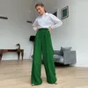 Women's Pants 2023 Y2K INS Clothes Office Lady High Waist Loose Wide Leg Uniform Trousers Autumn Spring Elegant Suit For Women