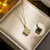 Fashion Van Four Clover Clover Classic Designer Jewelry Necklace Women Fashion Zircon Zircon Pendant Van Jewelry Valentine Gift