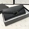 Bolsas de luxo para mulheres e homens sacos de embreagem moda unissex marca carteiras longas mulheres homens bolsa de couro multi-função designers titulares de cartão de visita 3 estilos