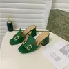 2023 nuove donne del progettista sandalo piattaforma pantofola mulo sexy estate innalzamento altezza del tacco pantofole spesse scivoli infradito sandali da spiaggia da donna all'aperto