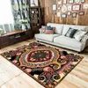 Carpets Turkish Ethnic Style Vintage Carpet For Living Room Colorful Boho Rug Floor Mat Bedroom Household Beautiful223J