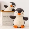 Peanut Penguin Doll Net Red Cute Małe miękkie dziecięce dziecko Pluszowa lalka zabawka