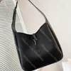 クラシックホーボーハンドバッグデザイナーラージLE57スムースレザーバッグファッションブラックショルダーアンダーアームバッグ高品質の女性トートバケツバッグ