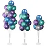 Party Decoration 1Set 7 13 19 Tube Balloons Stand Balloon Holder Column Confetti Kids Birthday Baby Shower Wedding239a