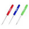 10Pcs Mini Tops And Pocket Clips Pocket Screwdriver Strong Magnetic Slotted Screwdriver GJ001-QY276F