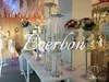 70cm Tall Crystal Wedding Centerpiece Acrylic Flower Stand Centre Table Event Marriage Decoration chandelier ZZ