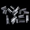 False Nails 500pcs Ultra Thin Half Cover Matte Square Shape CCut Fake Nail Artificial Art Tips Salon Manicure NDKBTC02 230909