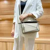 Mujeres Diseñador Geometría Bolsas de hombro 10A Calidad de espejo Totes de cuero genuino Bolsos de embrague Caqui Negro Lady Moda Monederos grandes Monederos Lujos Crossbody Bag