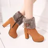 Boots Fashion Shoes for Women Round Toe Suede Side Zipper Womens Winter Sell Like Cakes Solid Color 230909