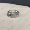 X Ringen voor vrouwen luxe ringontwerper sieraden hol uit kruis kubieke zirkonia geel goud zilveren kleur feest cadeau mode sieraden trouwringen maat 6-9