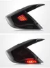 Full LED -bakljus för Honda G10 Civic Taillight Assembly LED Dragon Scale Running Light Tail Turn Brake Reversing Light