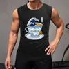 Мужские майки The Great Kanagawa Top Gym Wear Мужские летние крутые вещи