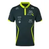 2022 Ny F1 Formel One T-shirt Half Sleeve Polo Quick Dry Suit Team Racing Suit Custom Official Samma Style243T